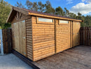 Redwood 38x125 Swedish Heavy Duty Cladding with Double Tongue and Groove.
