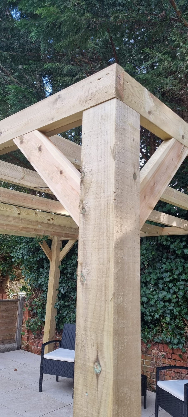 Heavy Duty Box Pergola
