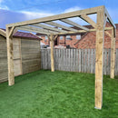 Heavy Duty Box Pergola