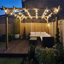 In Ground Pergola with 2.7m Posts - Tanalised and Pressure Treated