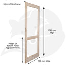 Classic French Door 3 - Summerhouse Single Door