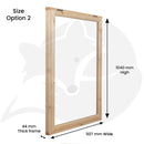 Classic Window 2 - Single Pane Opening Window (2 Sizes Available)