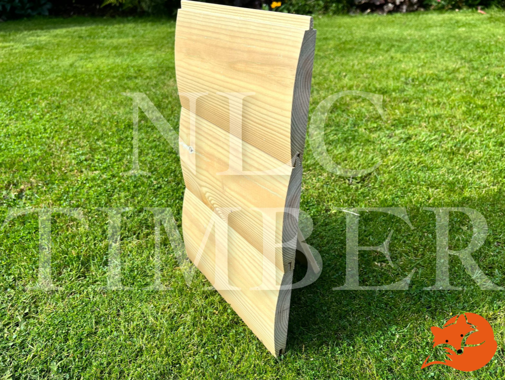 22x125 Tanalised Loglap Timber Cladding | Loglap Cladding