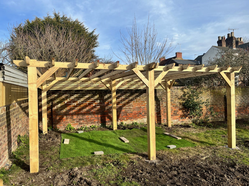 Heavy Duty Extra Large Garden Pergolas