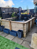 Raised Garden Timber Pond (Various Sizes)