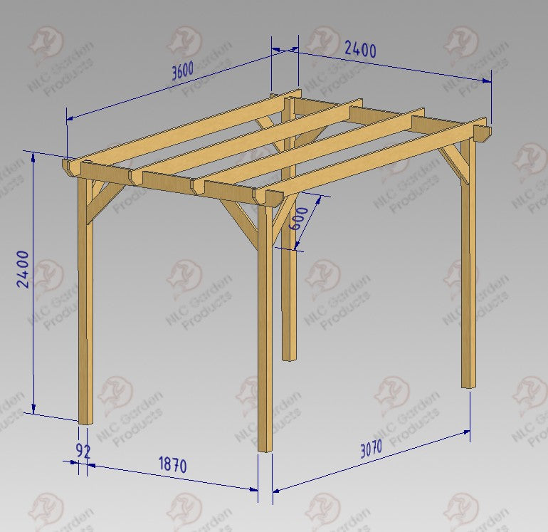 Standard Timber Pergolas