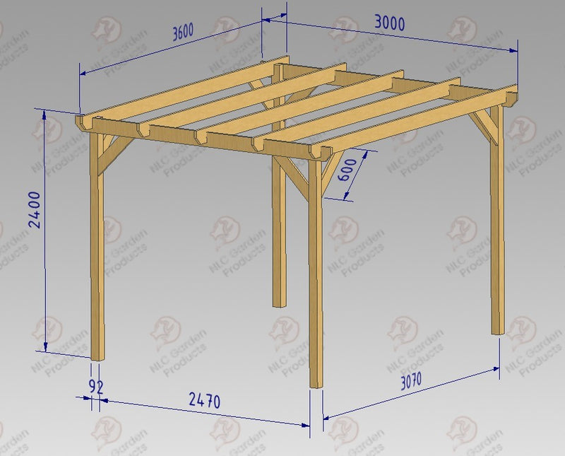 Standard Timber Pergolas