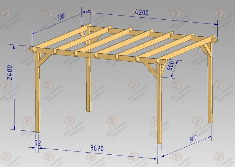 Standard Timber Pergolas