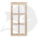 Georgian 6 Pane Opening Window