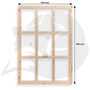 Georgian 9 Pane Window