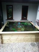Raised Garden Timber Pond (Various Sizes)