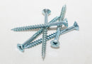 Steel Zinc Plated 8X2" Pozi Wood Screws