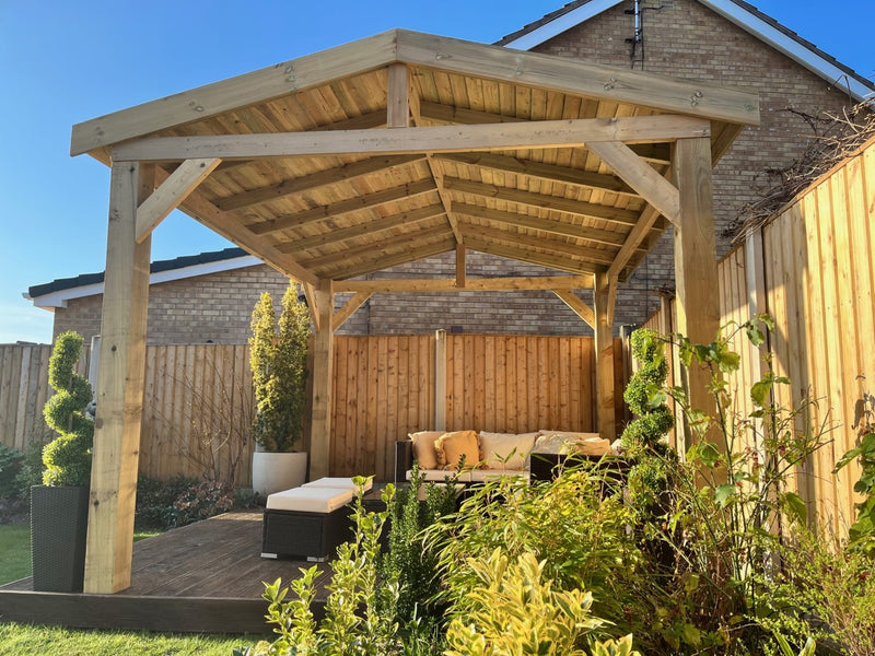 Heavy Duty Timber Gazebo Kit