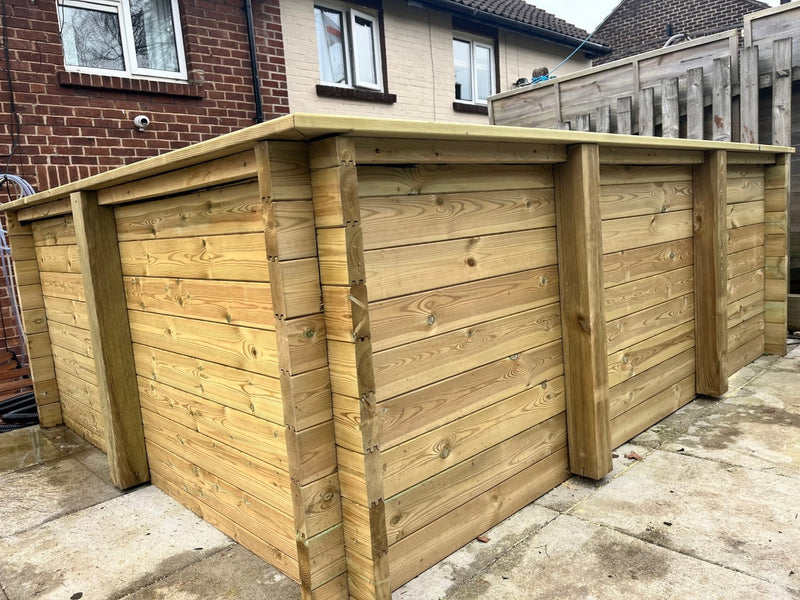 Raised Garden Timber Pond (Various Sizes)